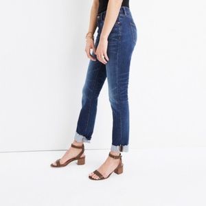 Madewell Boyfriend jean - raw edge!